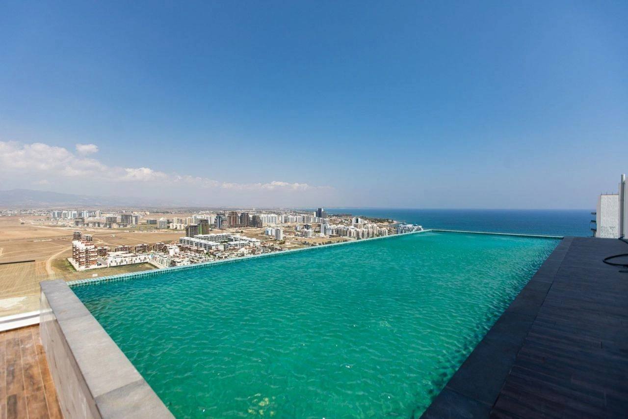 Просторные апартаменты 1+1 в Искеле