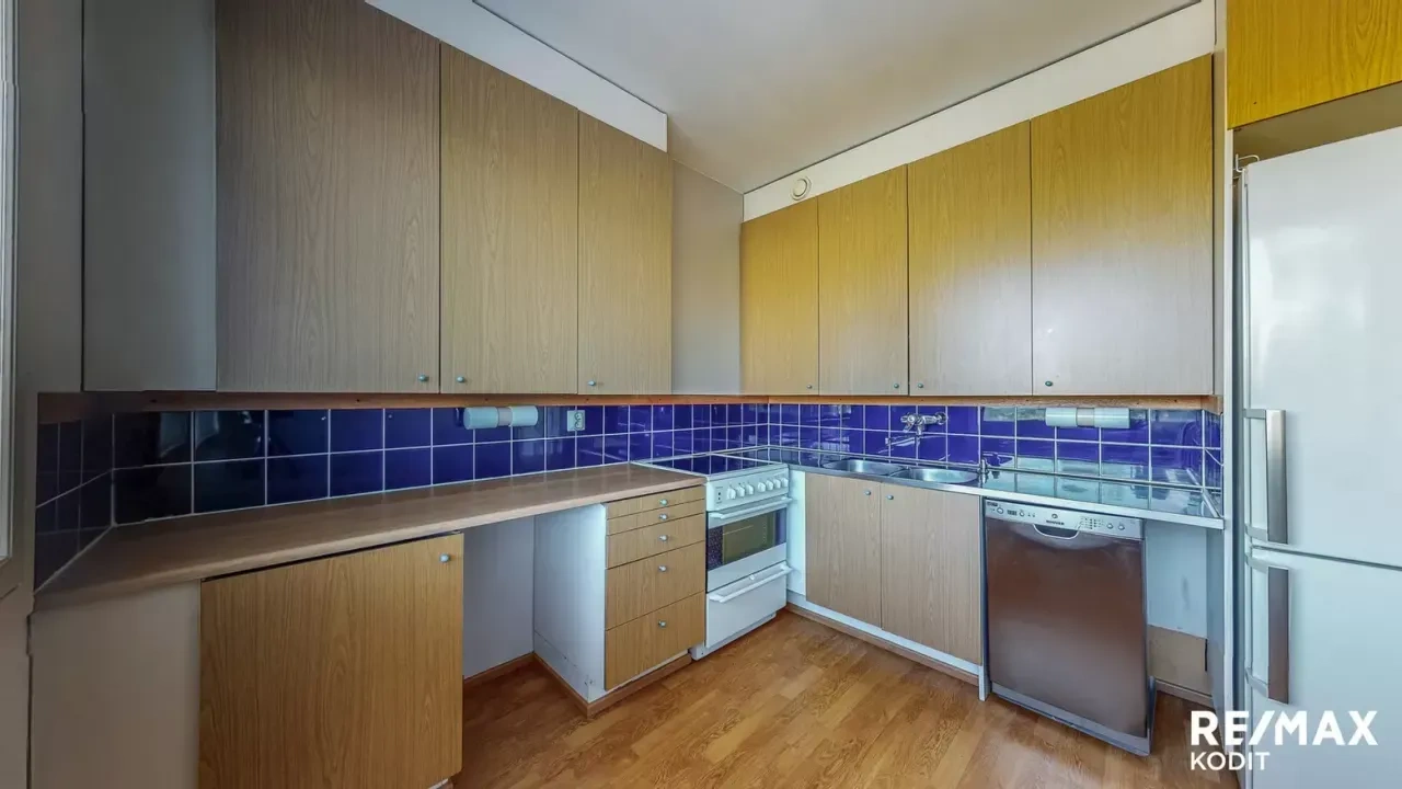 핀란드 헬싱키, 발코니 있는 1+1 아파트