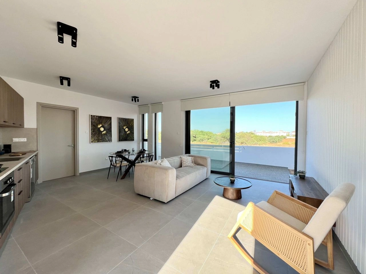 Apartamento 2+1 à beira-mar na região de Ayia Napa
