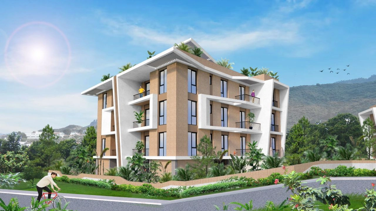 Apartment 2+1 with mountain view