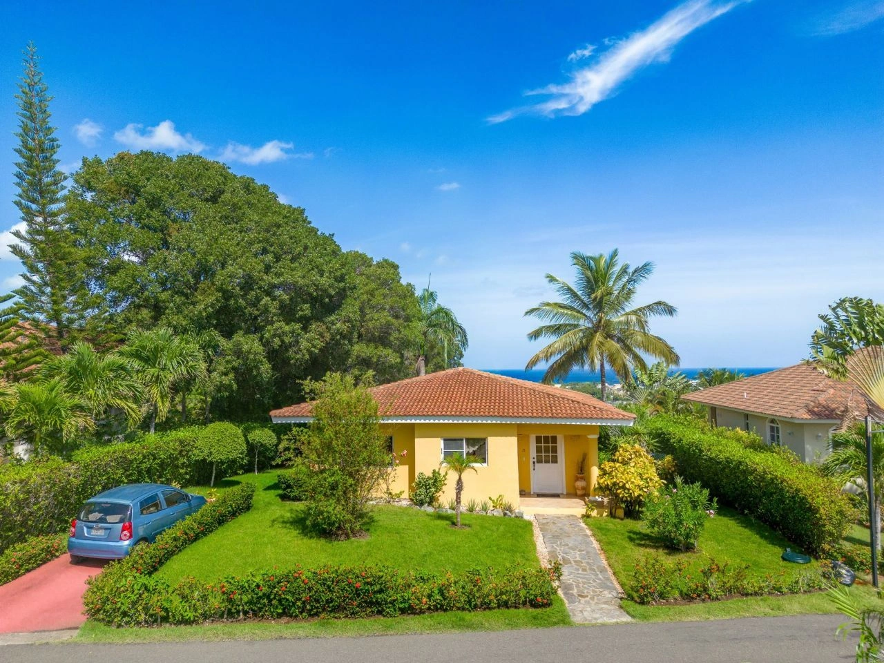 Villa overlooking a tropical garden in the prestigious area of Sosua, Dominican Republic