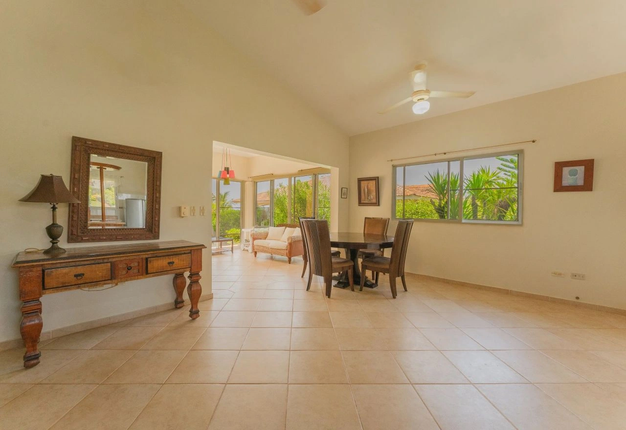 Villa overlooking a tropical garden in the prestigious area of Sosua, Dominican Republic