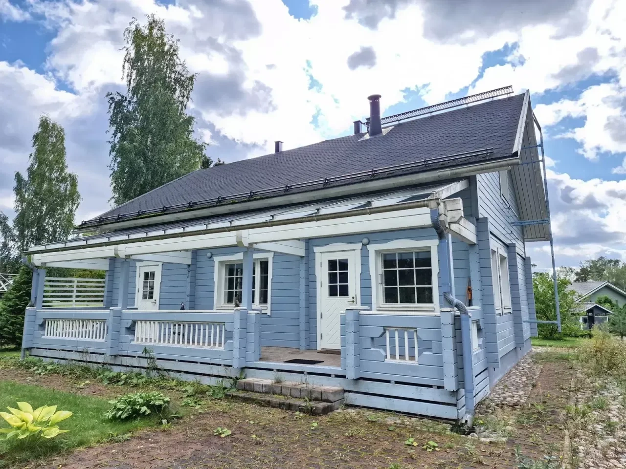 Villa en la zona elite de Imatra, cerca del lago de pesca, Finlandia
