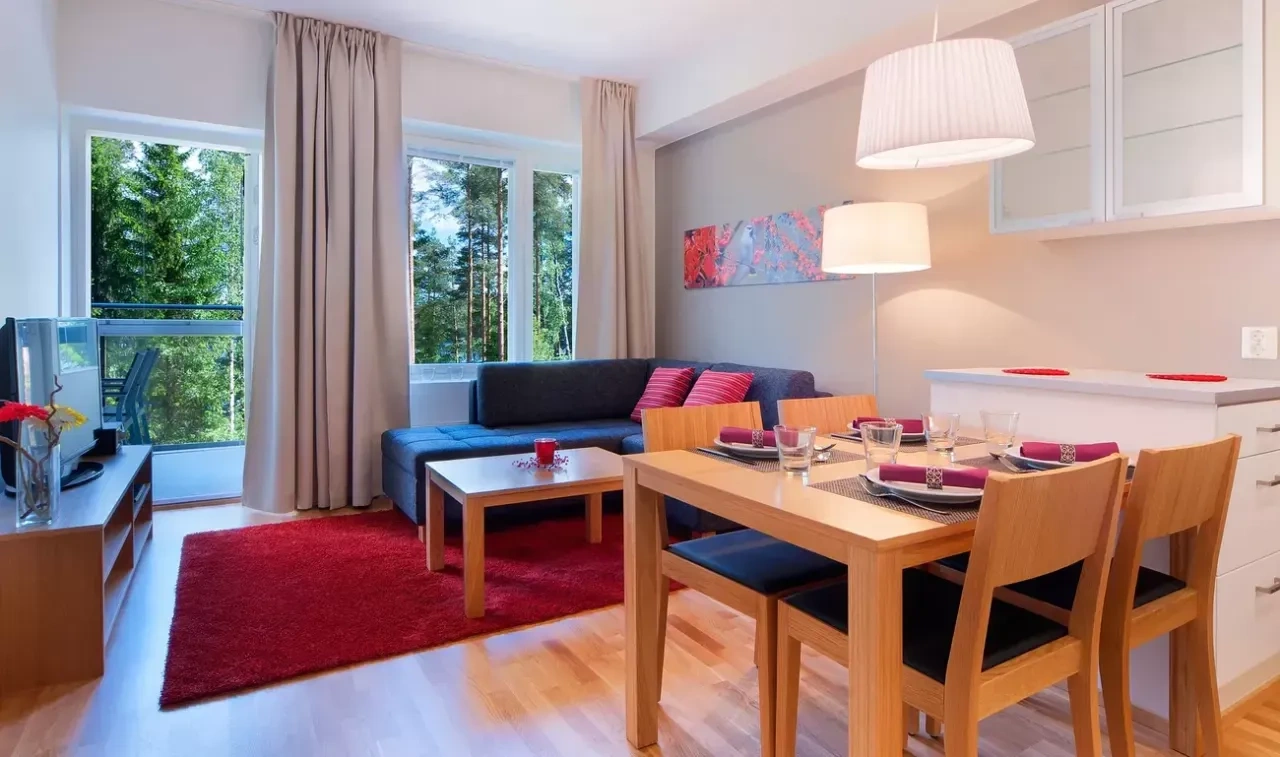 شقة 2+1 في إيماترا قرب مركز العافية، فنلندا