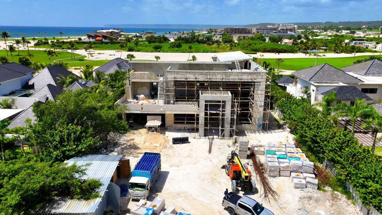Villa 10+1 avec vue sur l'océan dans le quartier prestigieux de Cap Cana en République Dominicaine - 5 270 000 $