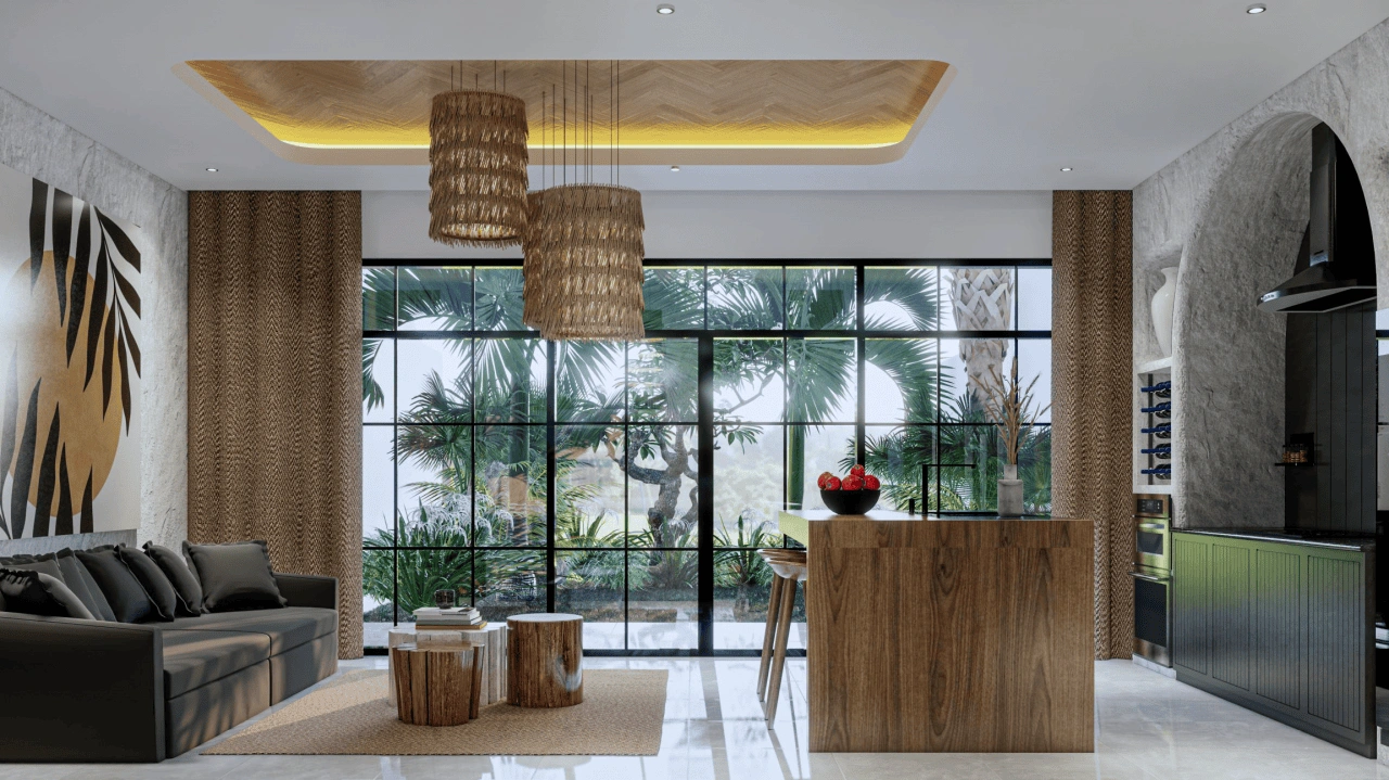 80m2 Studio in a Luxury Complex in Changu, Indonesia