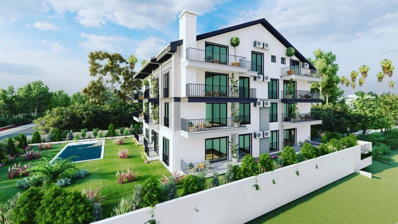 Moderno apartamento 2+1 en el mismo centro de Fethiye