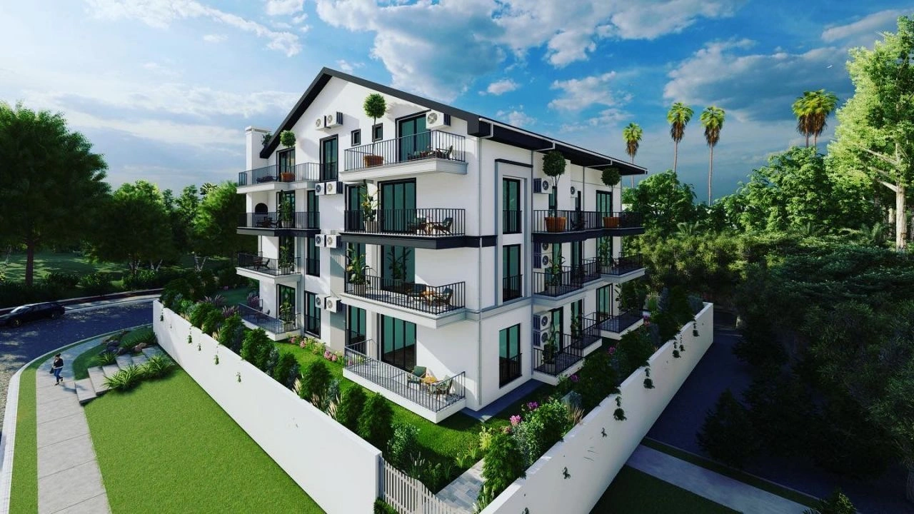 Moderno apartamento 2+1 en el mismo centro de Fethiye