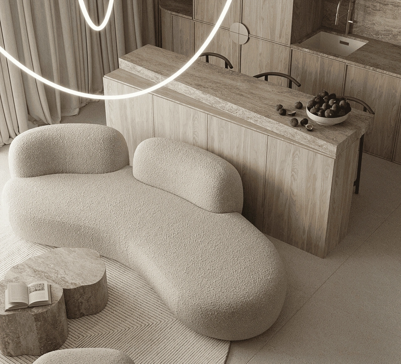 Ocean View Apartment in Bukit, Indonesia, 84 m2