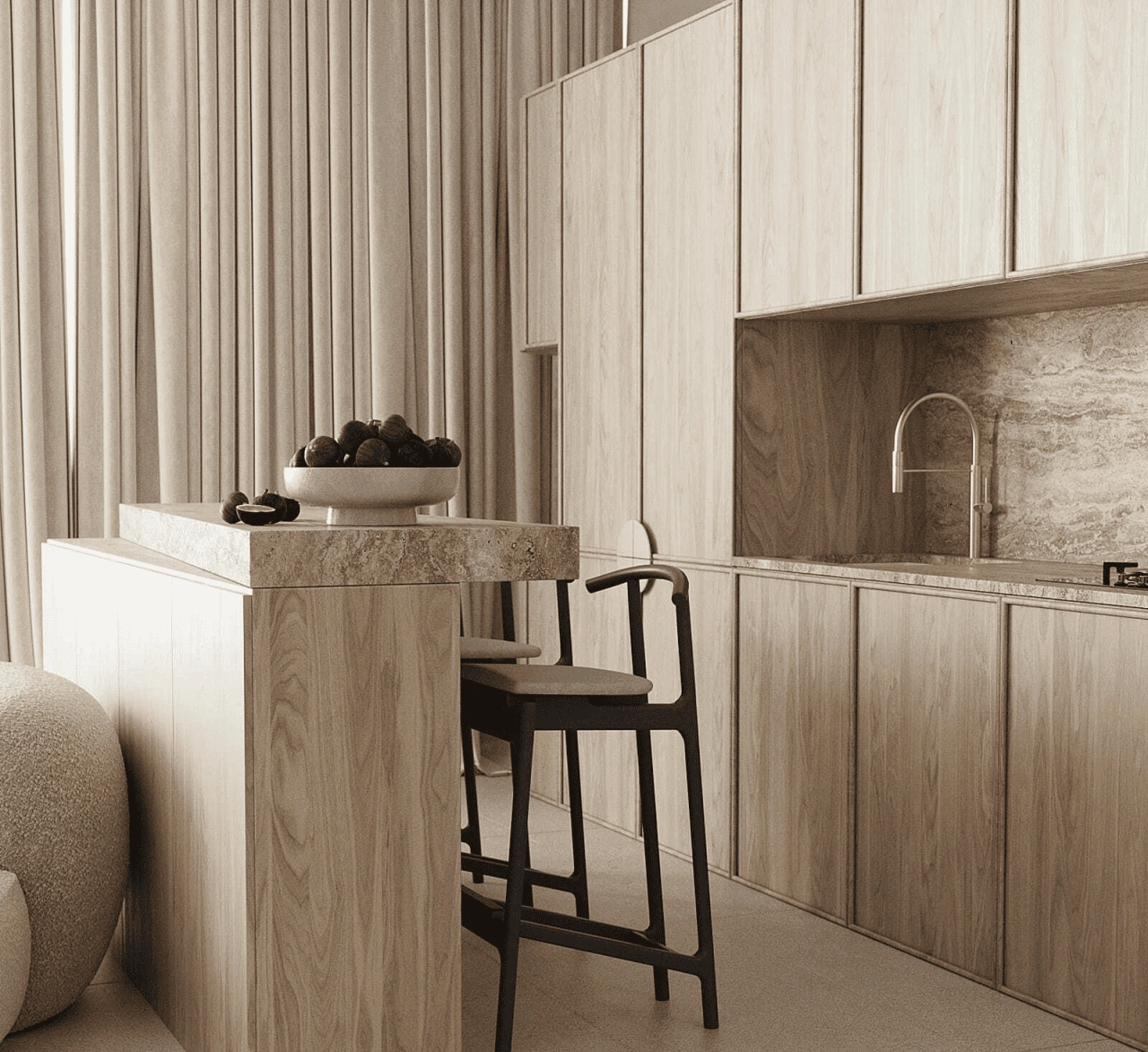 Ocean View Apartment in Bukit, Indonesia, 84 m2