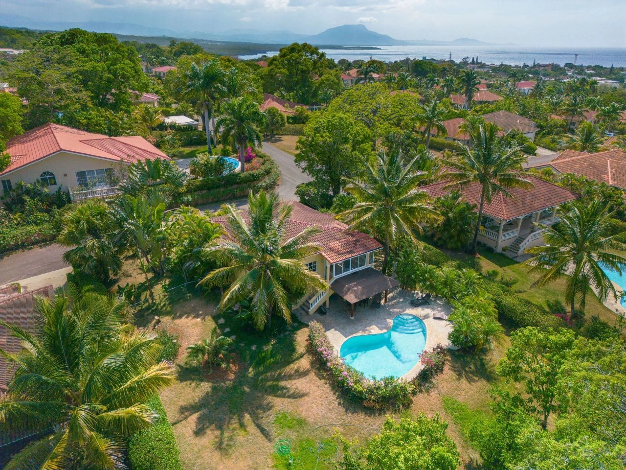 Villa com vista para o mar na pitoresca Sosua, República Dominicana