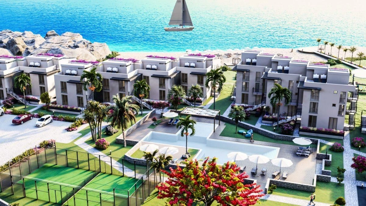 Квартира площадью 80 м² в Фамагусте с видом на горы