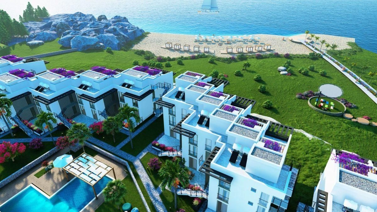 Квартира площадью 80 м² в Фамагусте с видом на горы