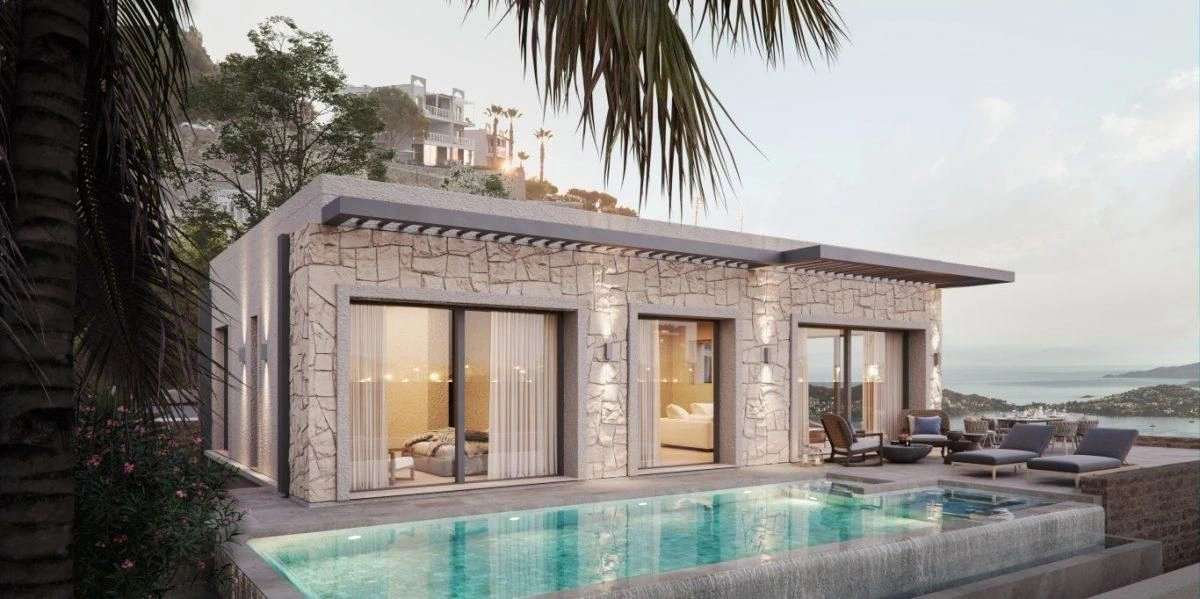 Bodrum'da ikamet için villa