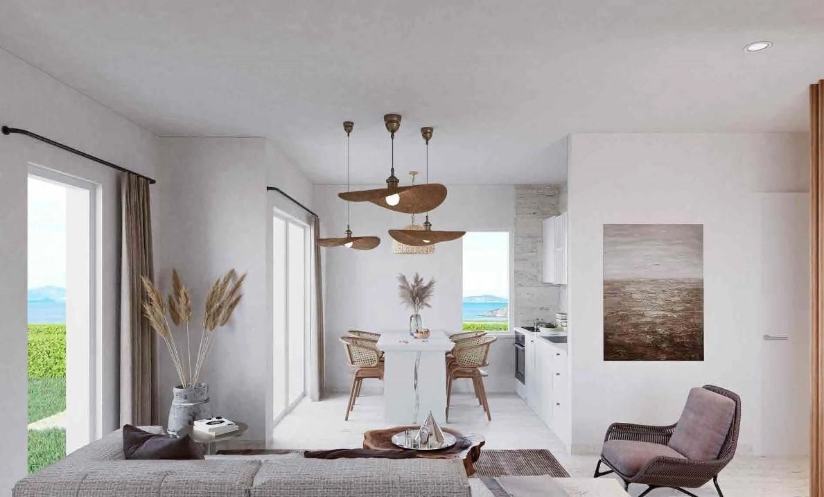 Apartamento 1+1 en la isla de Foca, Izmir