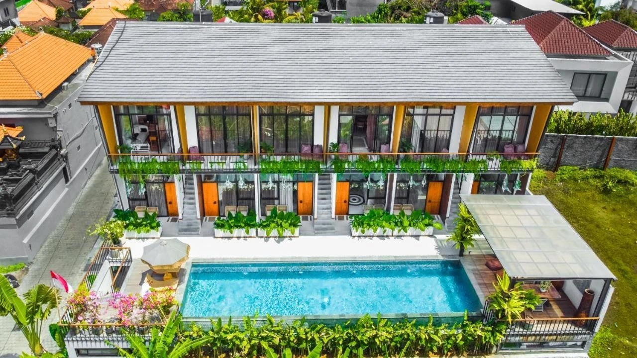 Stylish apartment 75 m2 in the center of Canggu