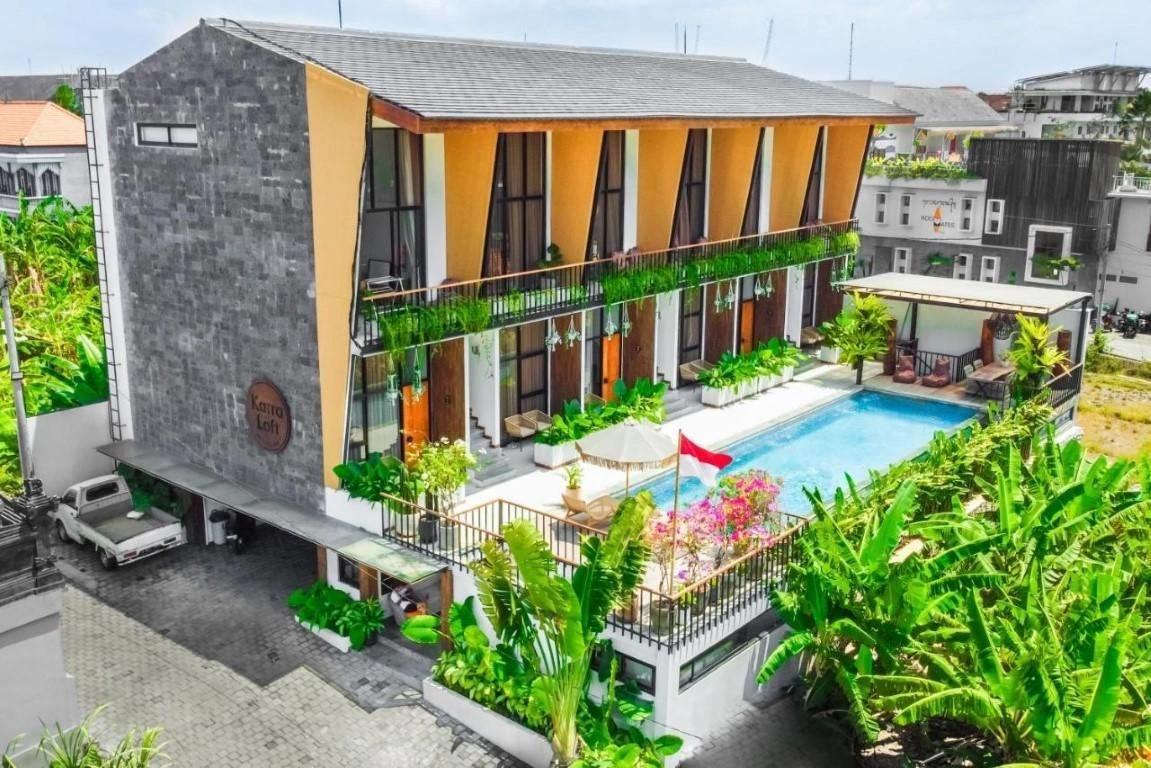 Stylish apartment 75 m2 in the center of Canggu