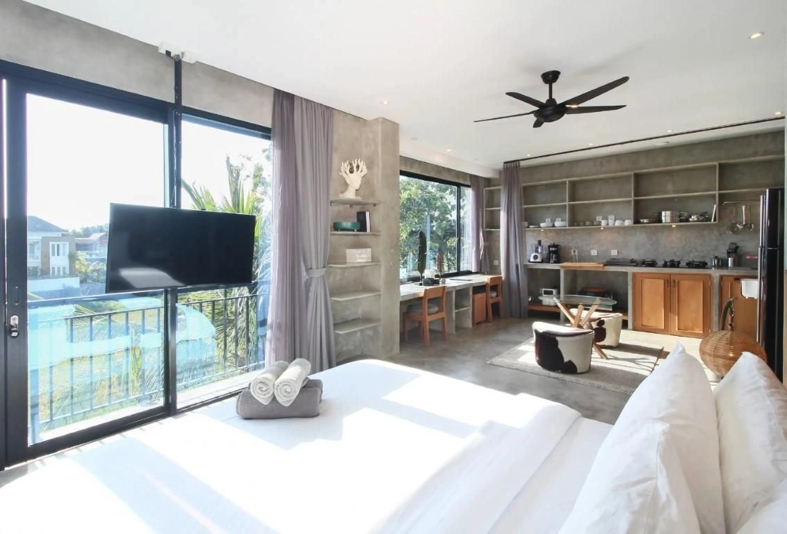 Apartment 45 m2 in the center of Canggu