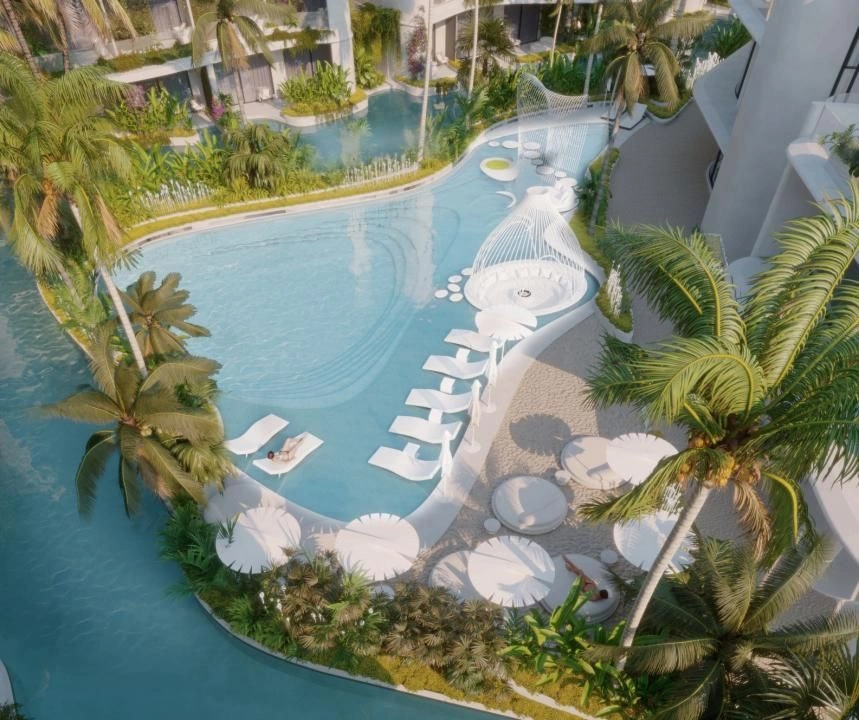 Apartment in a prestigious complex in Changu district, Bali
