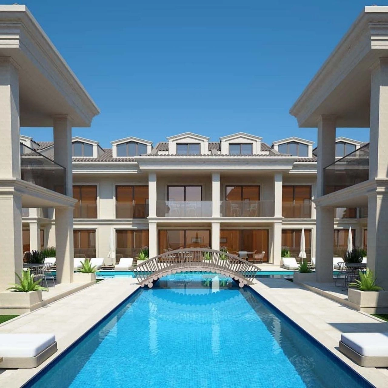 Appartements spacieux 4+1 près de la plage à Fethiye