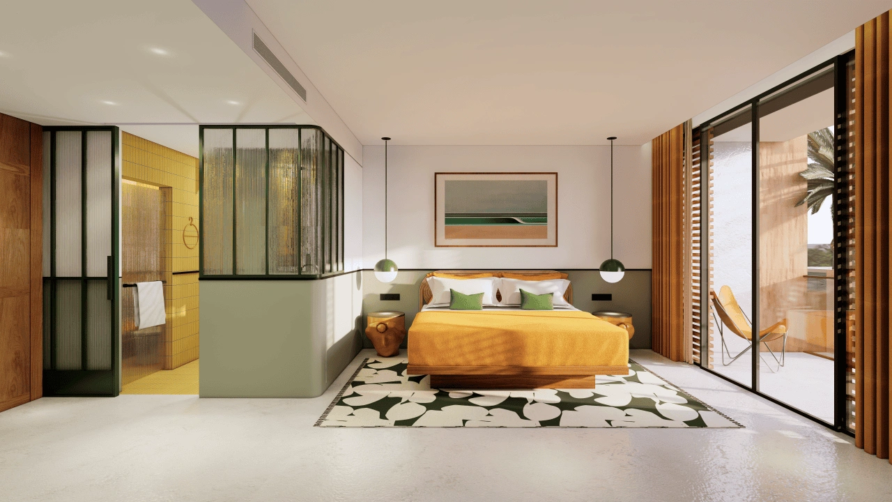 Stylish studio in Uluwatu, Indonesia, 39 m²