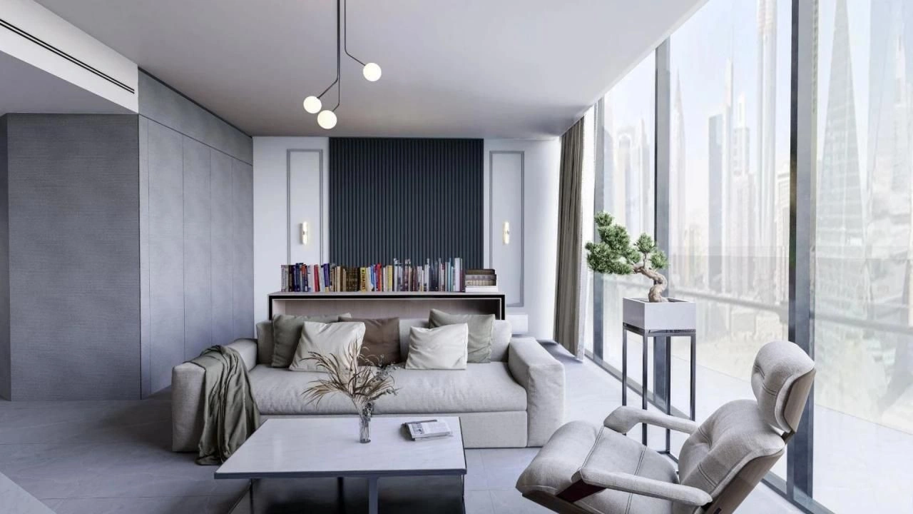 Apartamento terminado de 132 m2 en un rascacielos de Dubái