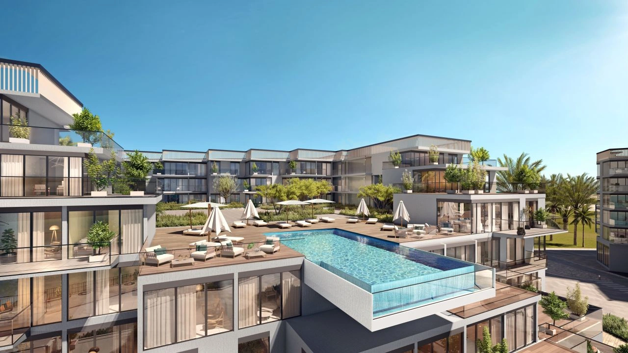 Luxury apartments in a prestigious complex by the sea, Ketaifan, Qatar