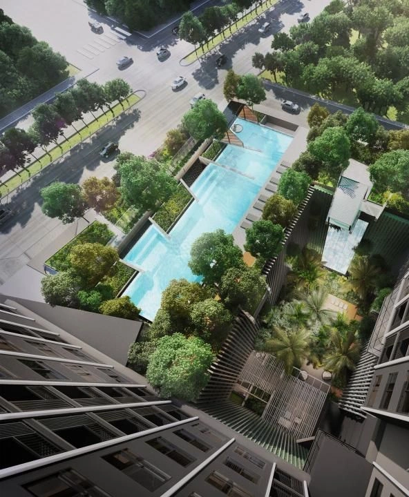 Elegante appartamento 1+1 a Bangkok