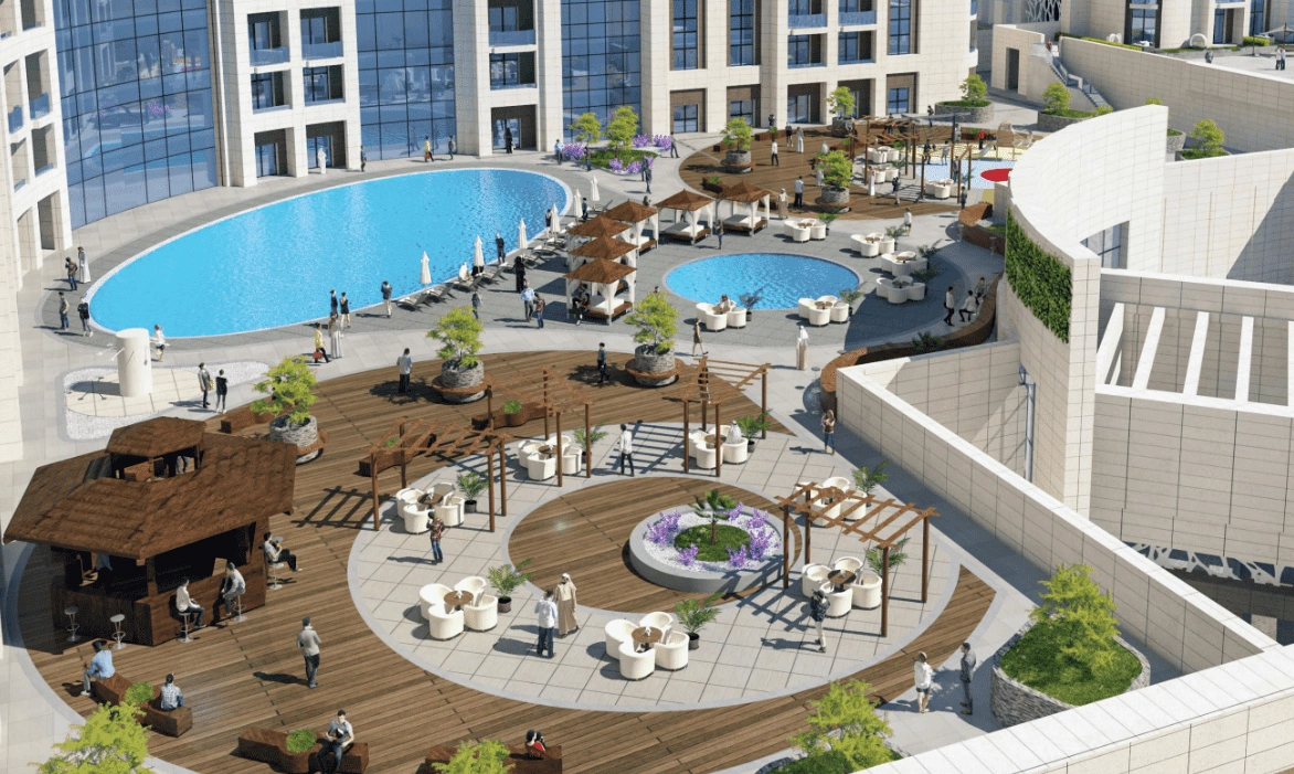 شقة مريحة بمساحة 80 م2 في مجمع عصري في لوسيل، قطر