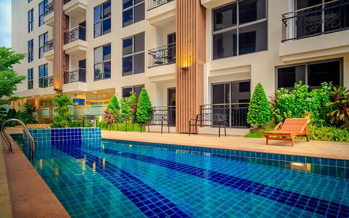 Apartment 26 m2 in Pattaya in a prestigious area