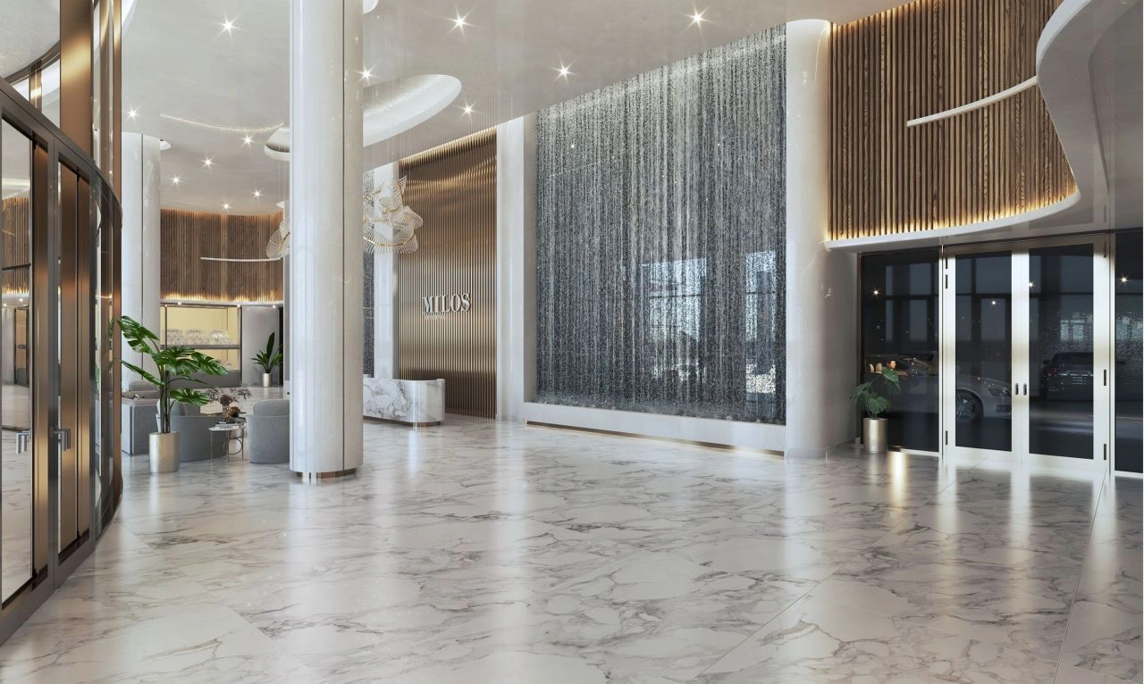 اشترِ شقة بمساحة 95 م2 مع إطلالة على البحر في لوسيل بسعر 400,000 دولار ✅ VelesClub Int.