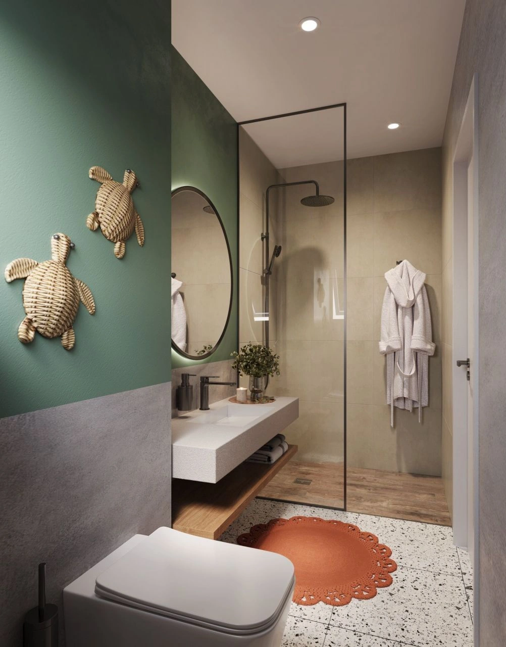 Apartments in the prestigious Grand Bay area, 50 meters from the beach, Mauritius