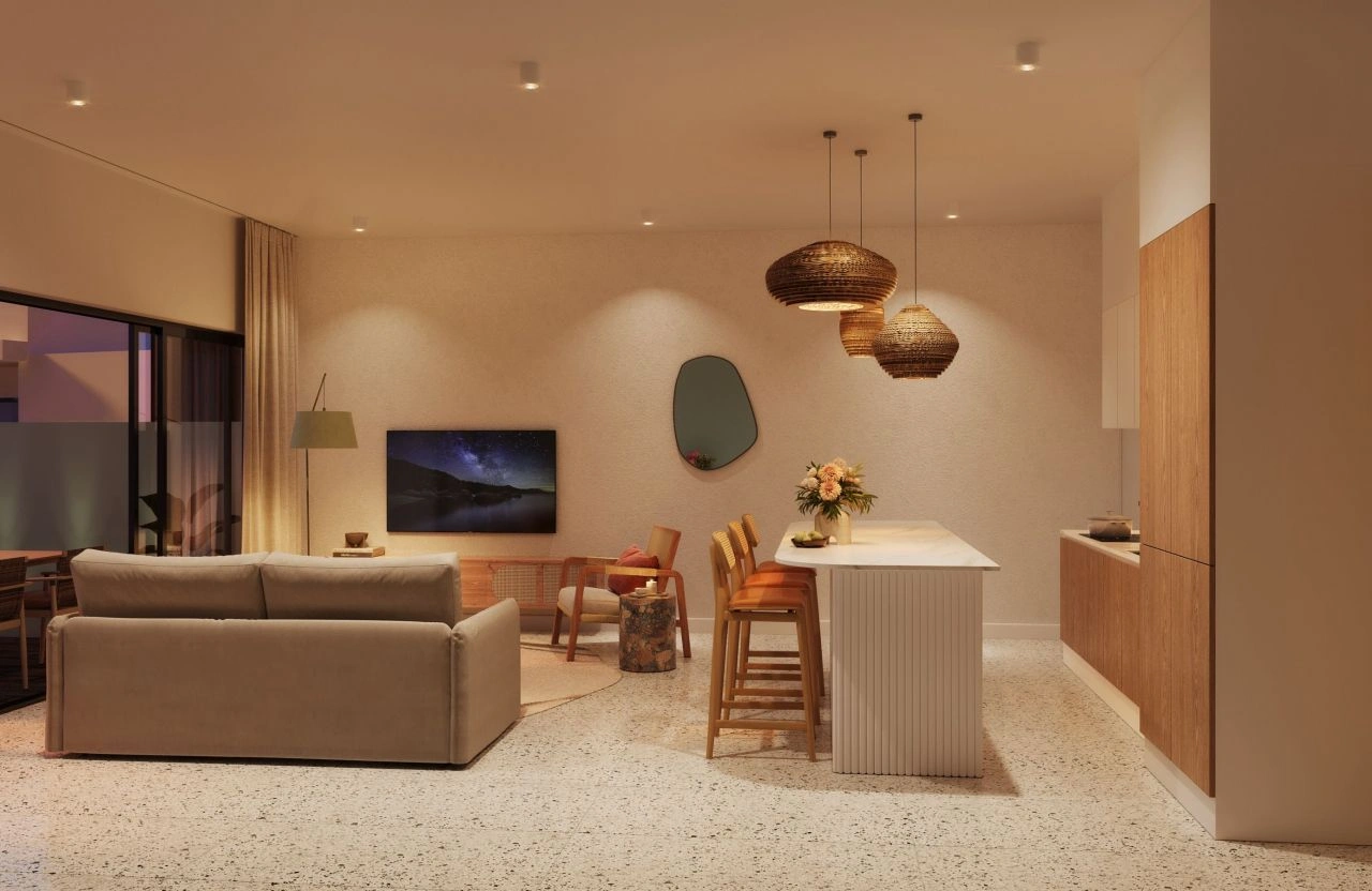 Apartments in the prestigious Grand Bay area, 50 meters from the beach, Mauritius