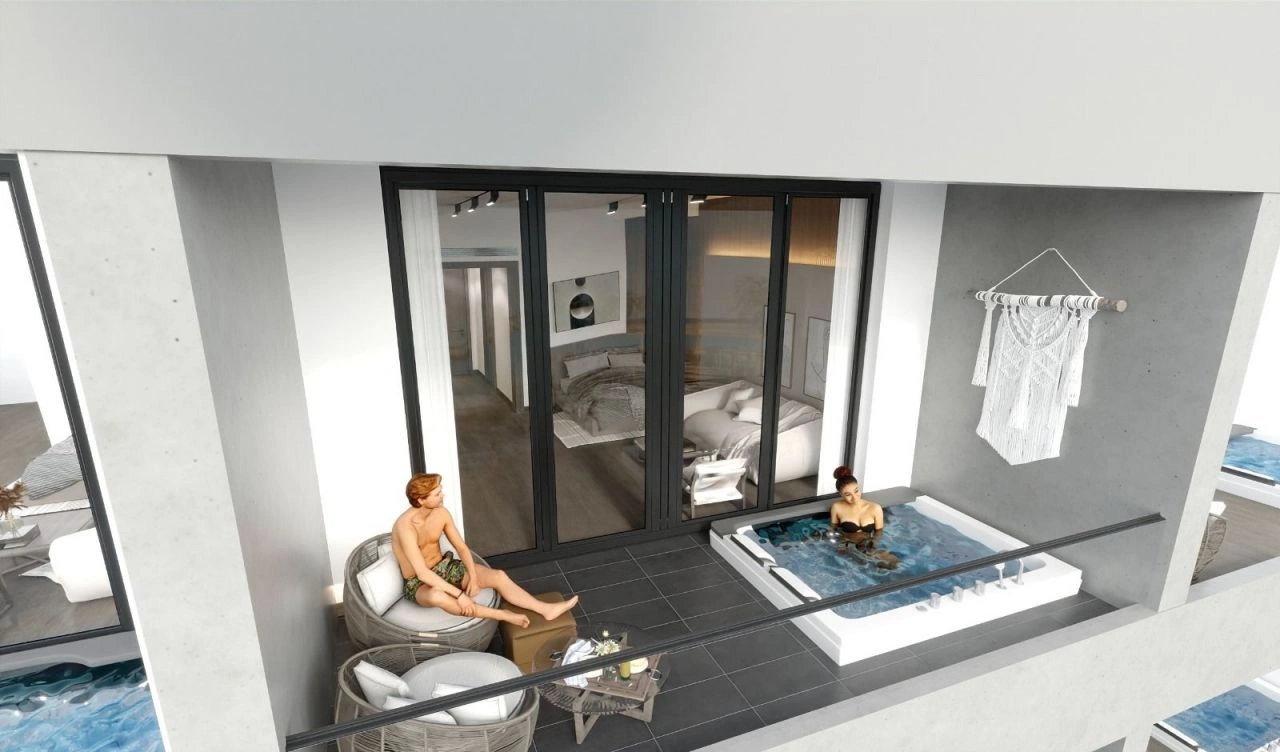 استوديو أنيق بمساحة 53 م²، في جزيرة القتايفان، قطر