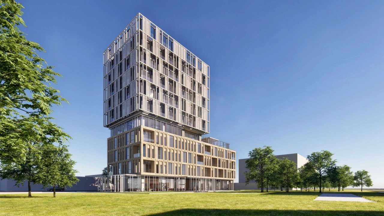 Studio apartment in a prestigious residential project 79.55 m2 Istanbul
