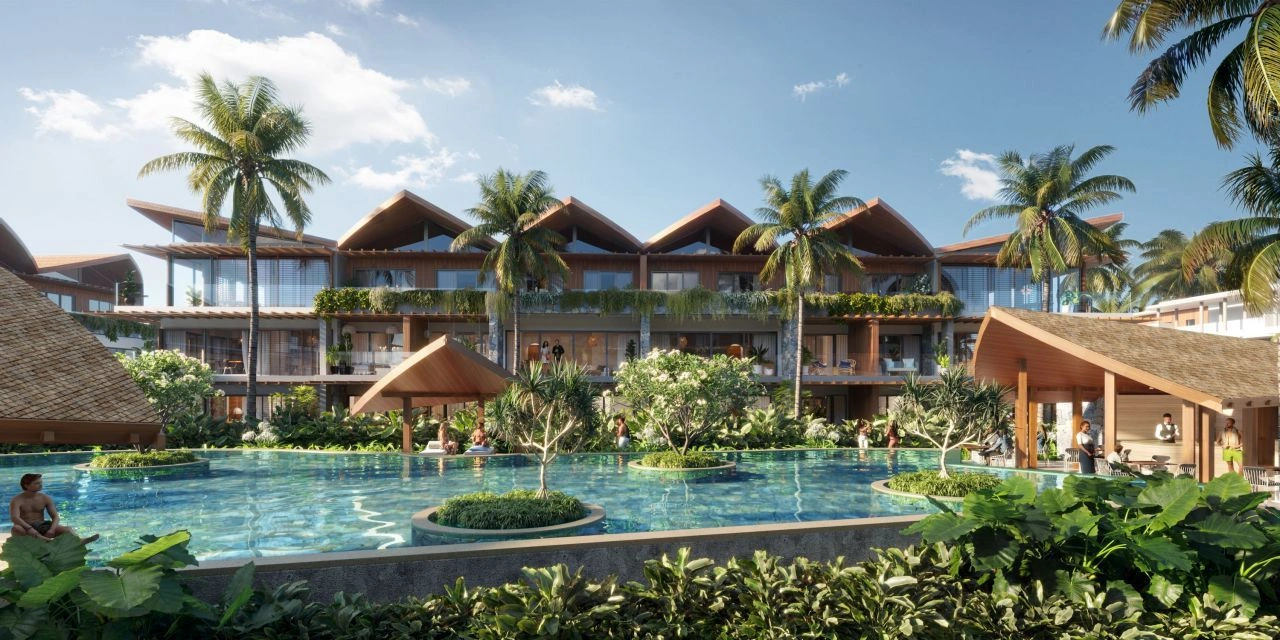 Apartments in a prestigious complex on the west coast of Tamarin, Mauritius