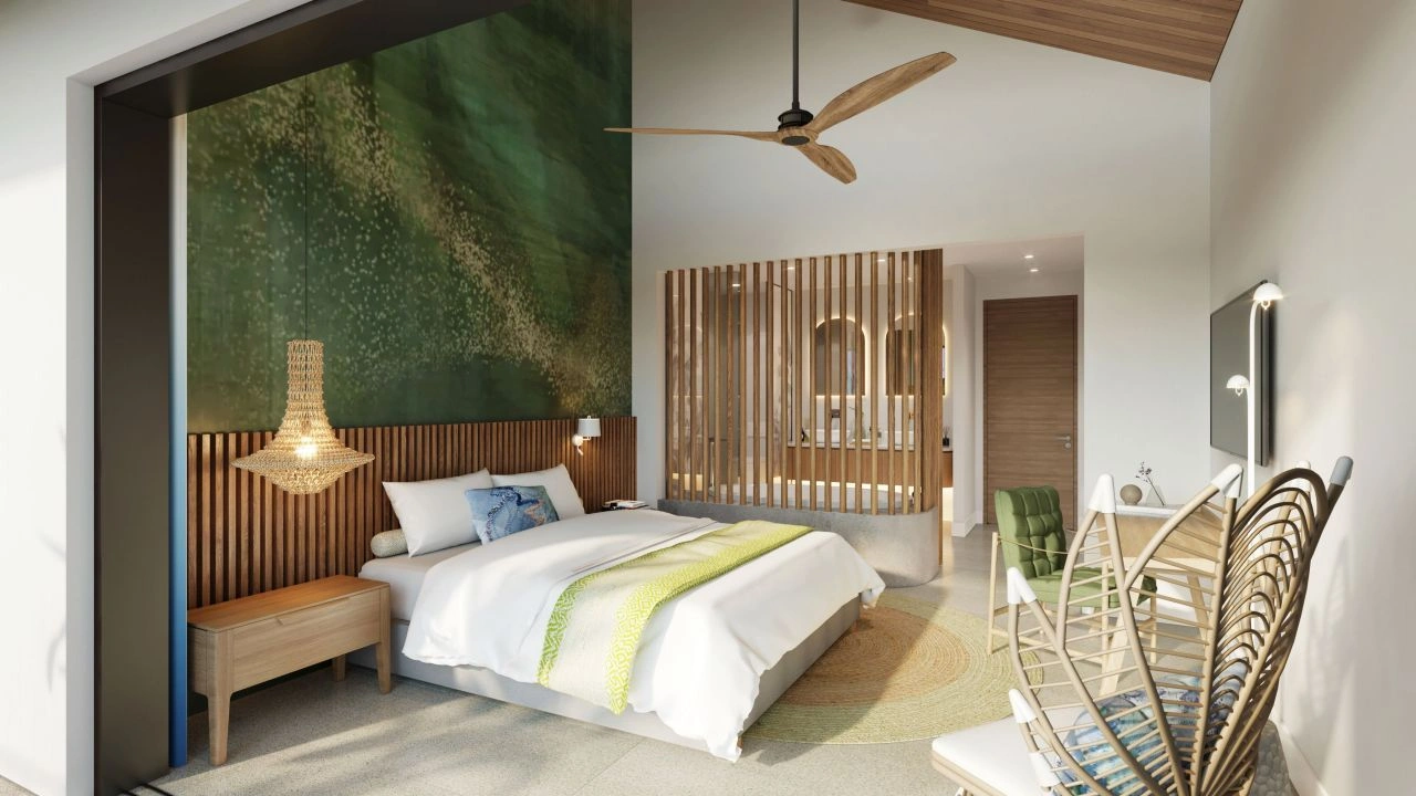 Apartments in a prestigious complex on the west coast of Tamarin, Mauritius