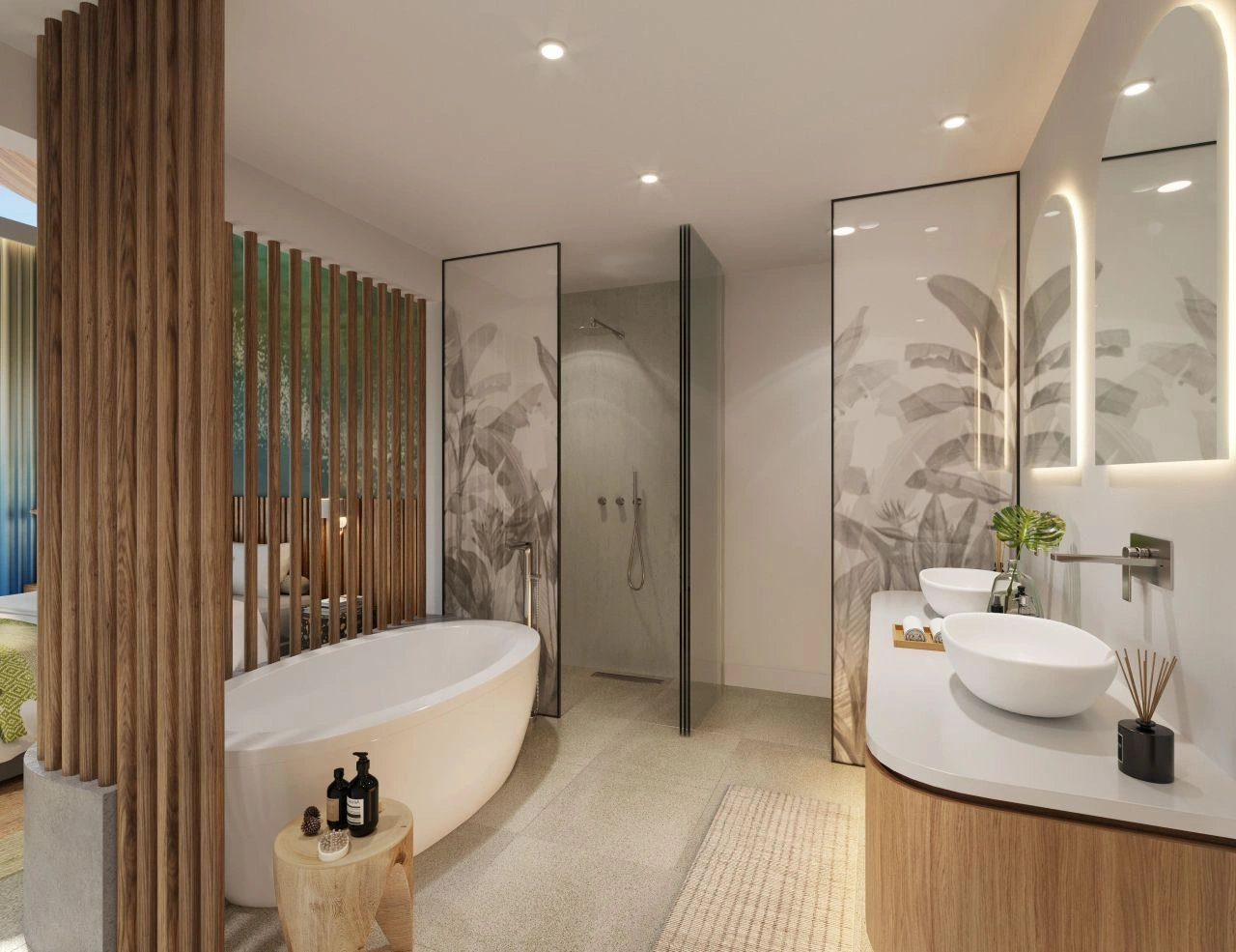 Apartments in a prestigious complex on the west coast of Tamarin, Mauritius