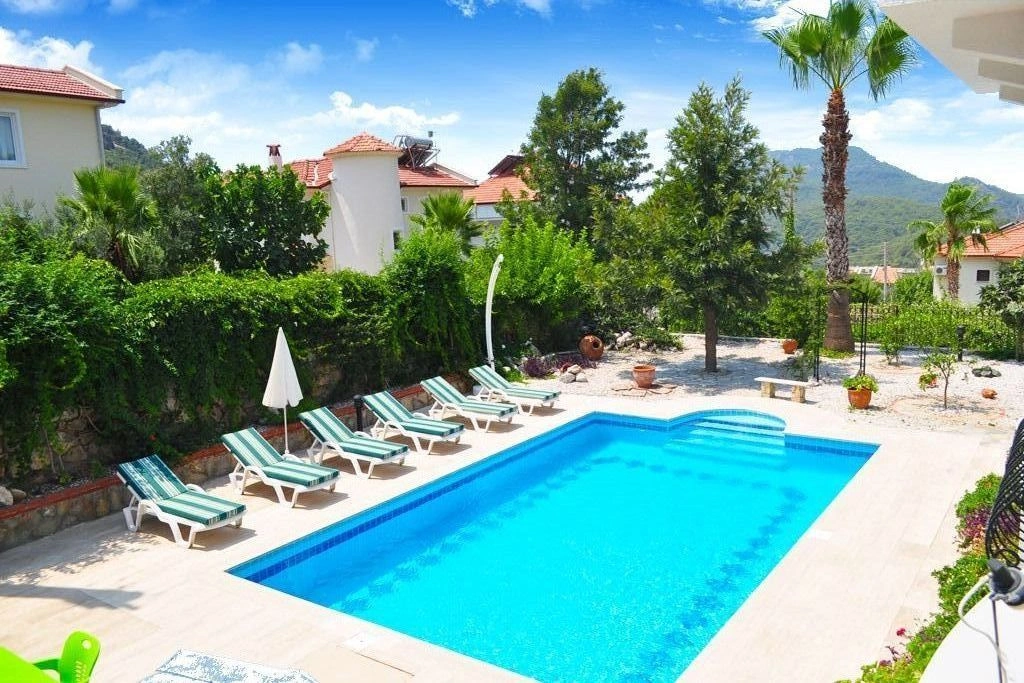 Unique 3+1 мilla at the foot of Babadag mountain in Fethiye