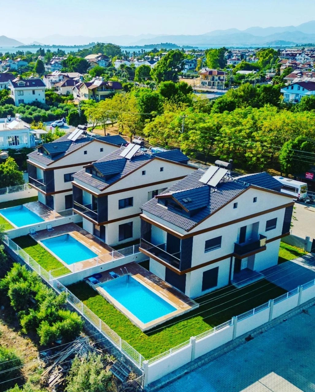 New 4+1 villa near the seafront in Fethiye