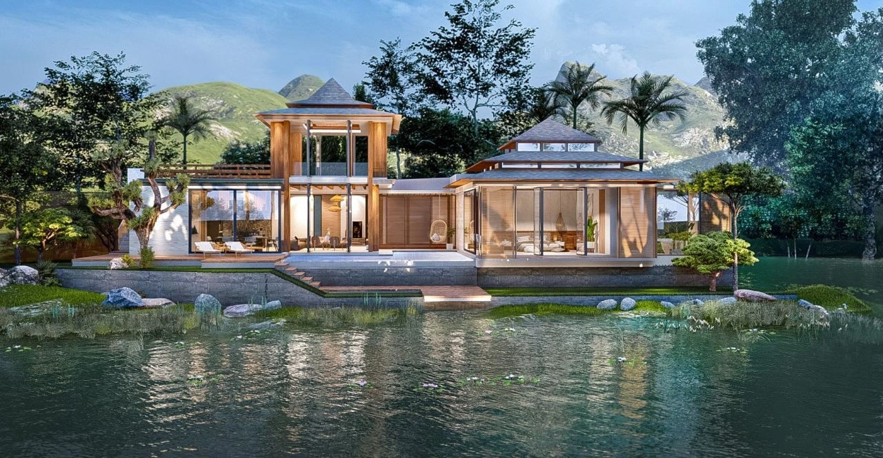 Villa 602 m² in the picturesque area of Mani Hills