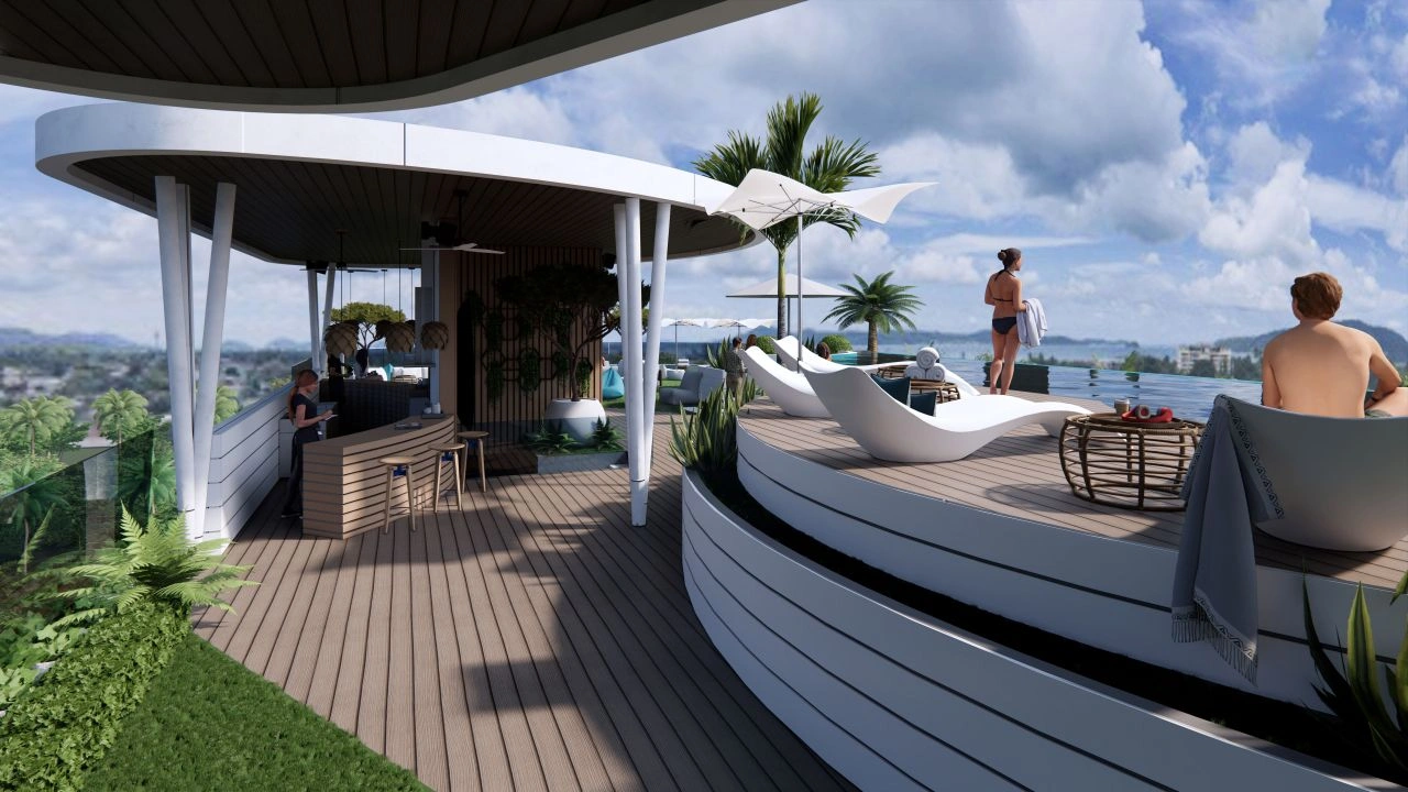 شقة فاخرة على جزيرة فوكيت، تايلاند، 41 م²