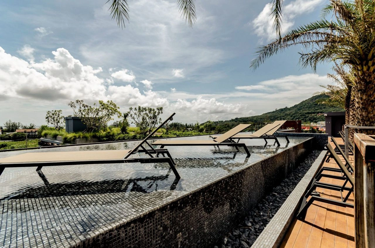 泰国卡马拉海滩现代公寓,33 m²