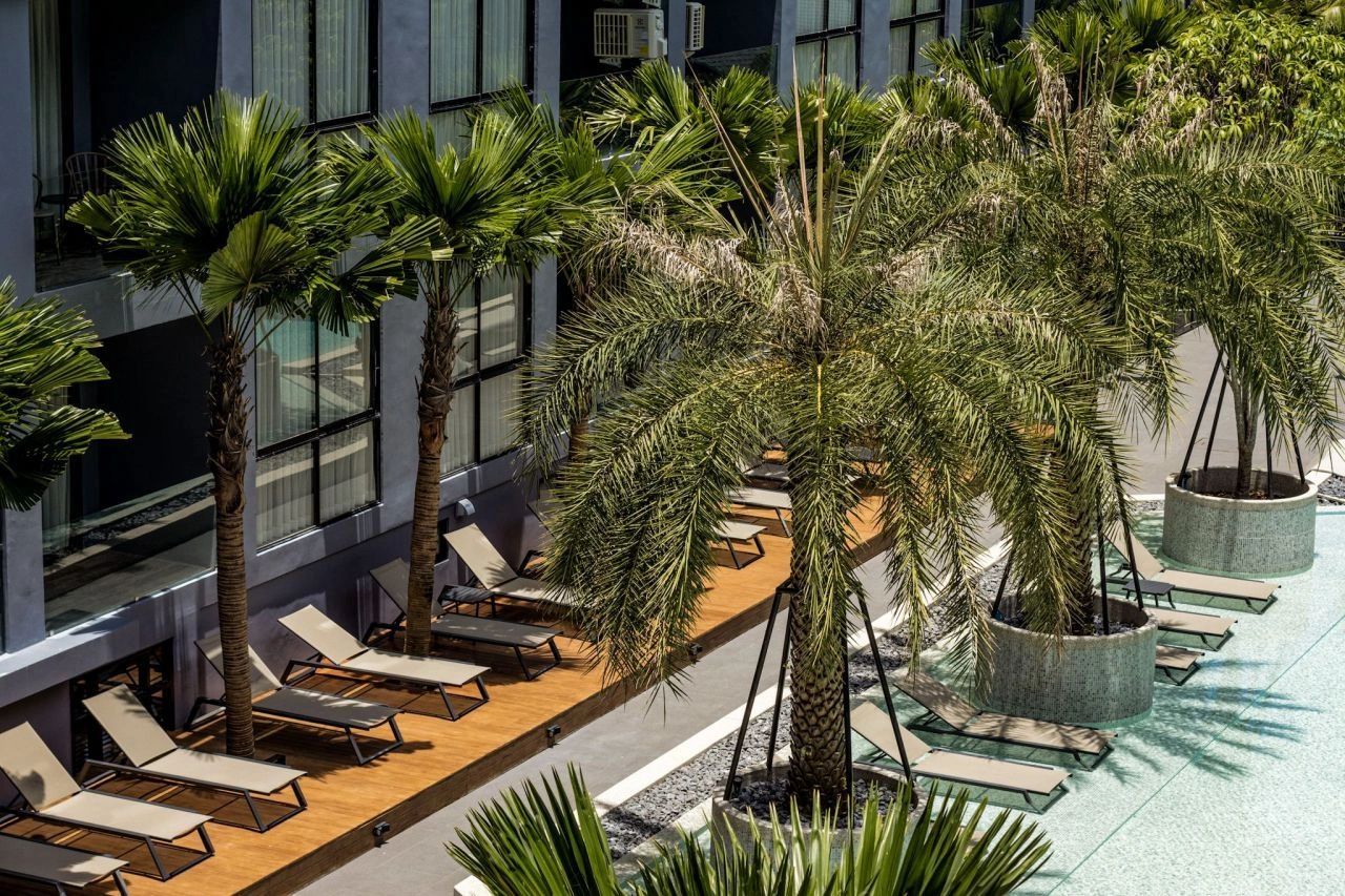 泰国卡马拉海滩现代公寓,33 m²