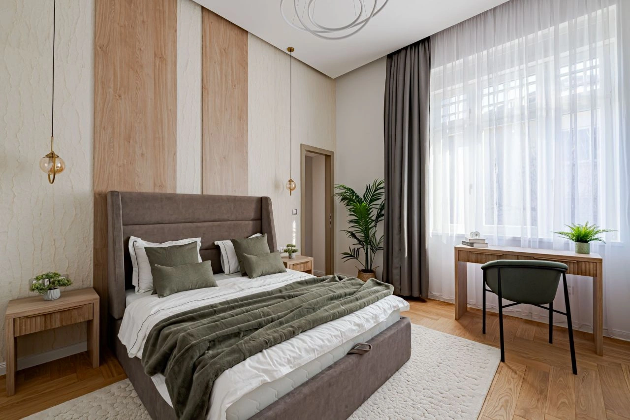 Budva'nın manzaralı bölgesinde daire, 93 m2