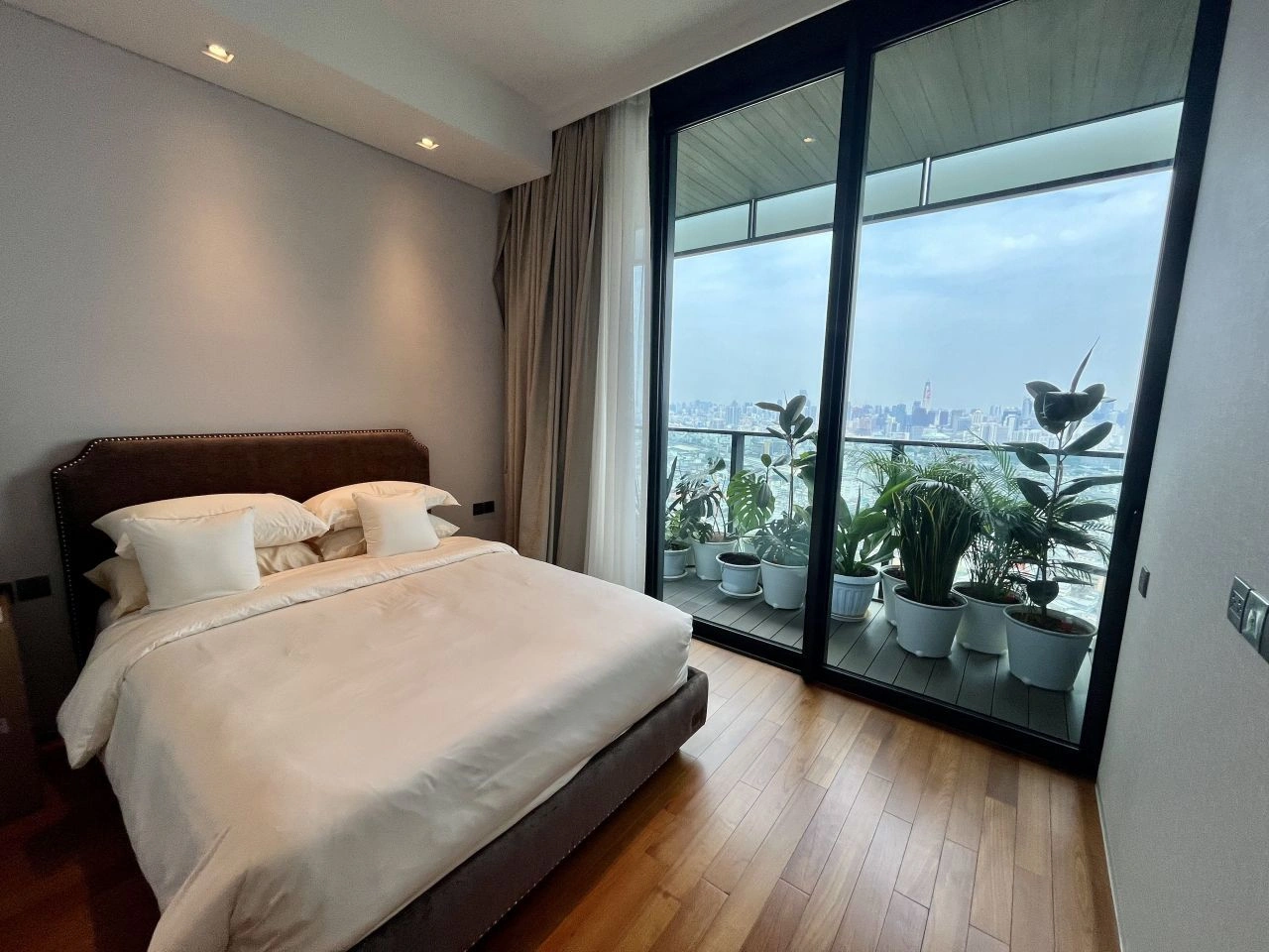 Apartamento 2+1 com vista panorâmica em Bangkok, Tailândia