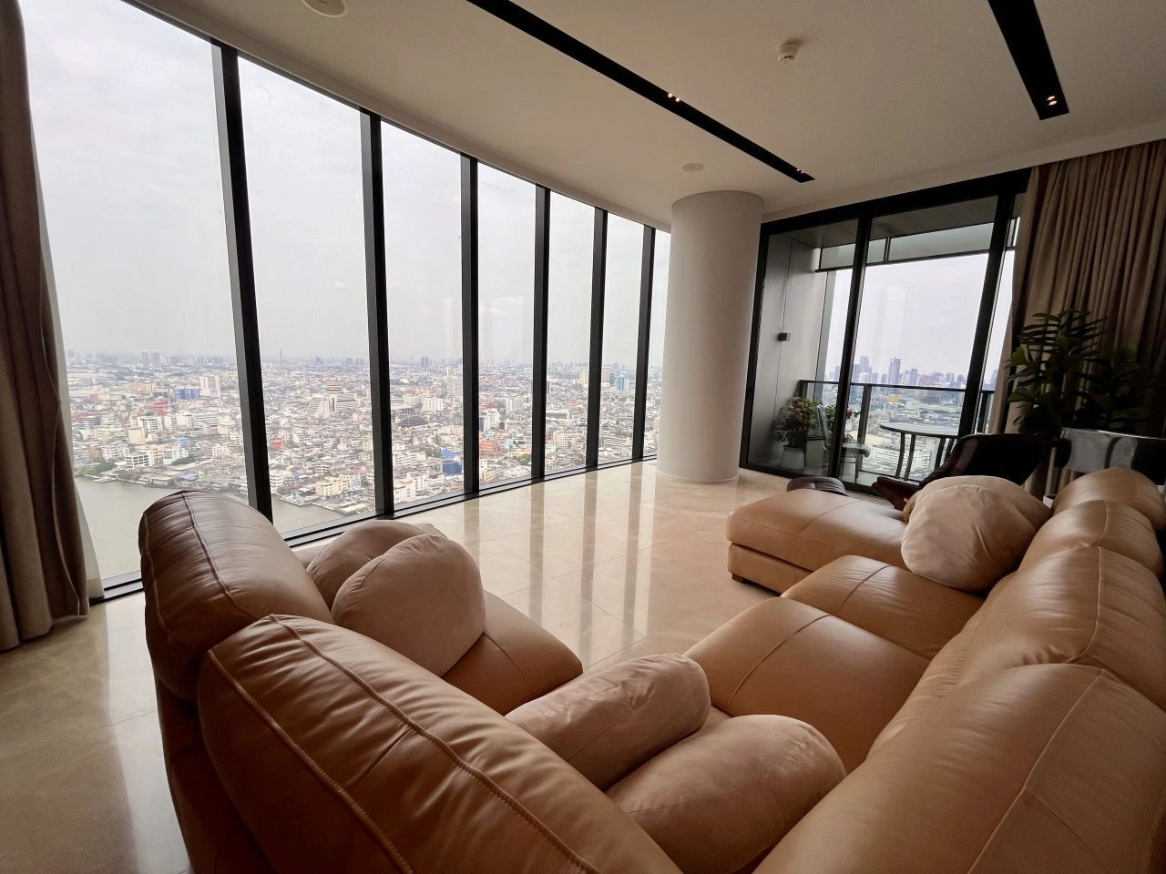 Apartamento 2+1 com vista panorâmica em Bangkok, Tailândia