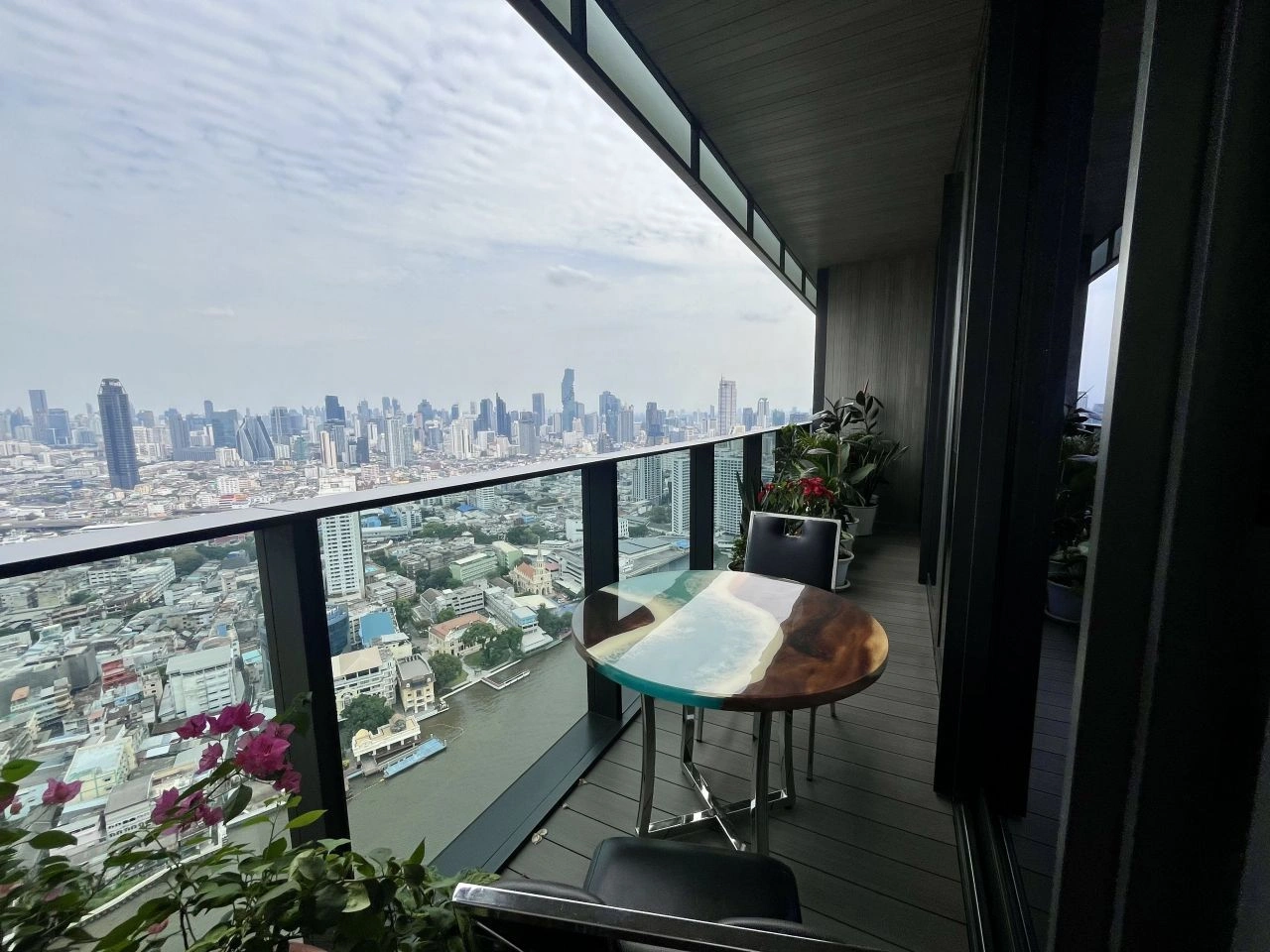 Apartamento 2+1 com vista panorâmica em Bangkok, Tailândia