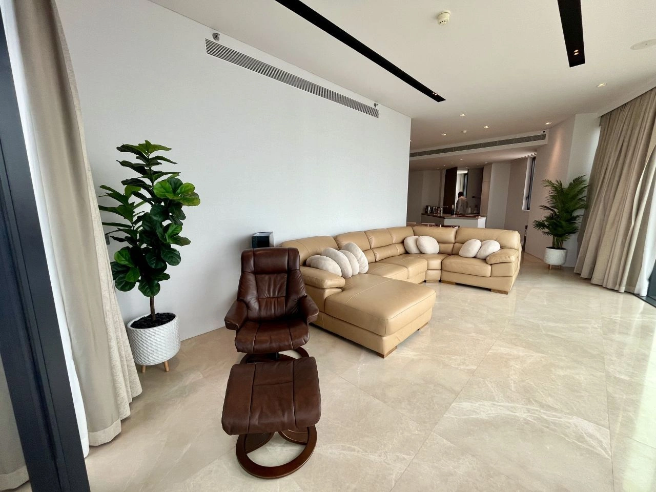 Apartamento 2+1 com vista panorâmica em Bangkok, Tailândia