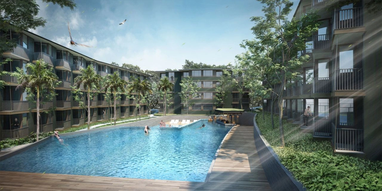 Samui, Tayland'da Lüks Daireler, 28 m²